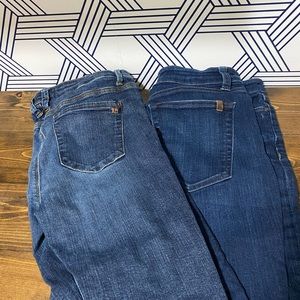 2 pairs of Joe’s Jeana